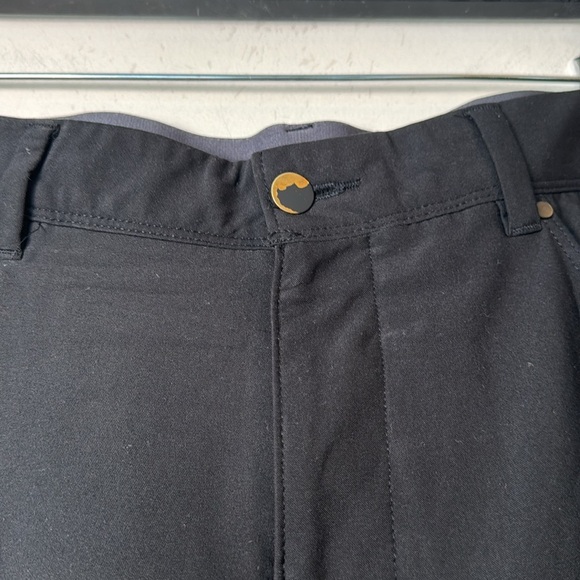 Men's Black VRST Limitless Athletic Fit 5 Pocket Chino Pant Size 36 x 32 - Picture 4 of 10